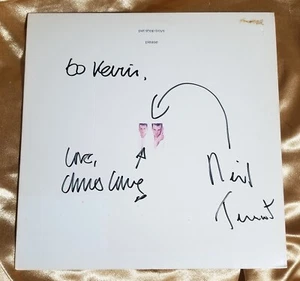 Pet Shop Boys Please Signed Autographed 1986 Vinyl LP - Picture 1 of 15