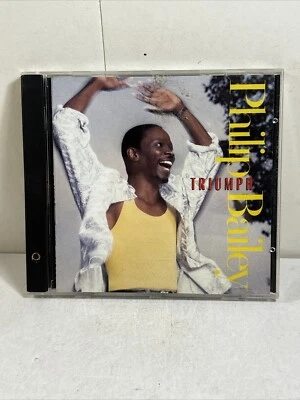 PHILIP BAILEY (Earth, Wind & Fire) - Triumph - CD A& M 1986 - 9 Tracks Foto 1 de 2