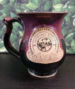 Michigan Renaissance Festival 1994 Krug Becher Keramik Vintage - Bild 1 von 19