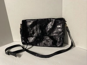 Enrico Coveri Italian patent leather shoulder bag - Picture 1 of 9