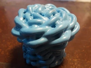 Vintage Henry Link Wicker Knob / Drawer Pull - Picture 1 of 3