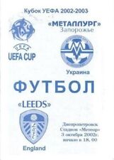 Pirate programme Metalurg Ukraine - Leeds United England 2002 UEFA CUP (5)