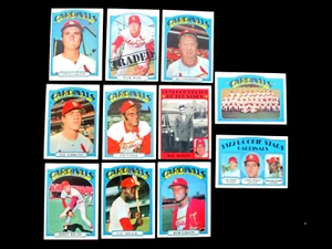 1972 TOPPS.ST LOUIS CARDINALS TEAM SET..EX AVG...GIBSON,  SIMMONS, BROCK,CARLTON - Picture 1 of 6