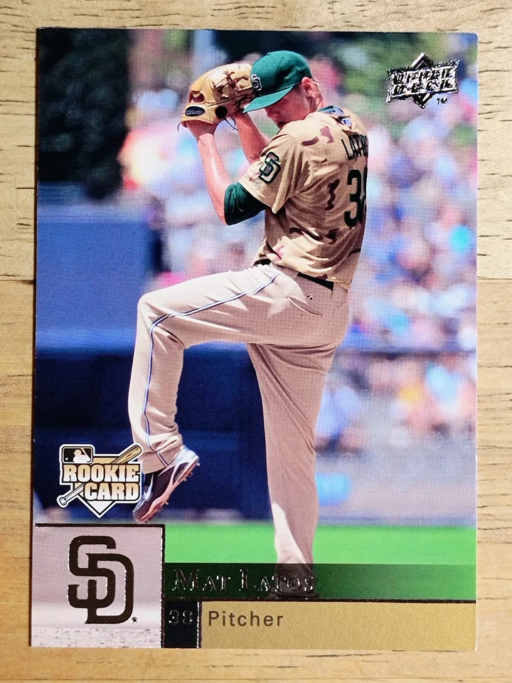 2009 Upper Deck Update #U21 Mat Latos RC (NM) - Image 1 of 2