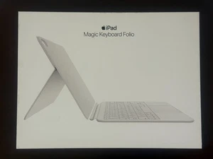Apple Magic Keyboard Folio für iPad MQDP3LL/A - Weiß - Neu Versiegelt - Bild 1 von 3