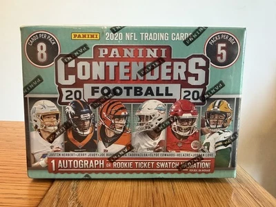 2020 Panini Contenders NFL Football Box-NEW Sealed *Burrow, Tua, Herbert, Hurts - Image 1 of 4