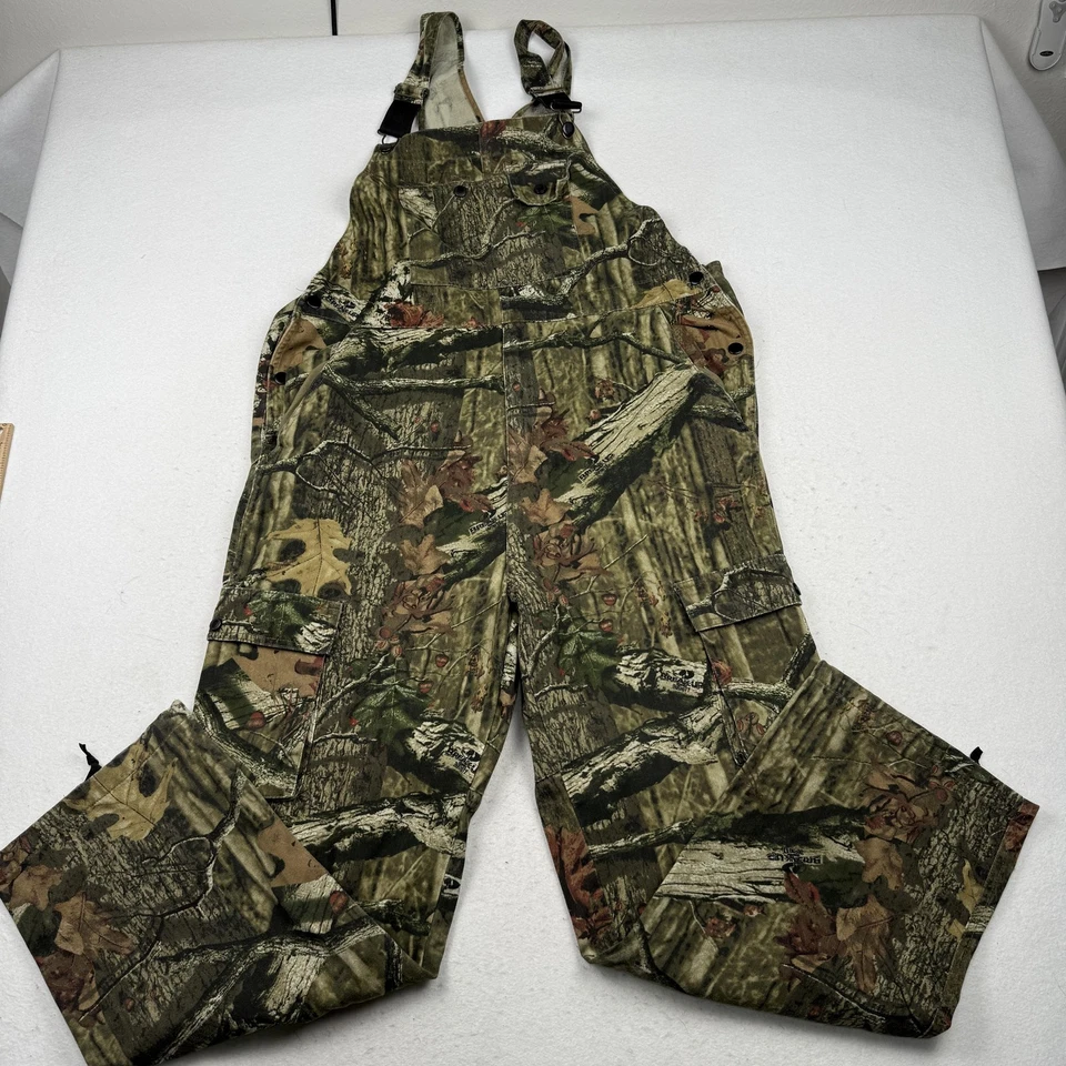 Mono con tirantes Mossy Oak para hombre grande camuflado Break-Up Infinity pantalones de caza carga Foto 1 de 4