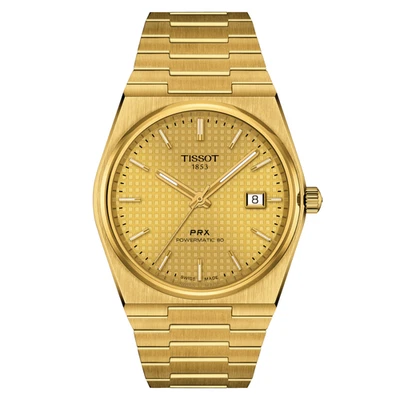 Tissot PRX Powermatic 80 SS 40 SS Full Gold Automatic Watch T137.407.33.021.00 - image 1 of 4