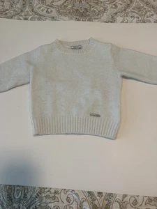 Mayoral Children’s White Sweater, Size 4 - Picture 1 of 5