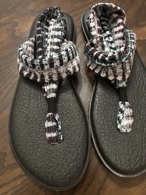 Sandalias Sank para mujer talla 9 multicolores, esterilla de yoga, sandalias de honda Foto 1 de 4