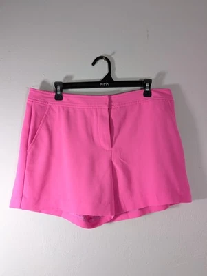 Trina Turk Pantalones Cortos Rosa Caliente 10 Usados en Excelente Condición Foto 1 de 4