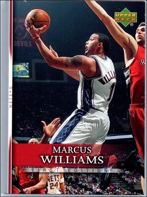 2007-08 Upper Deck - Marcus Williams #95 - Image 1 of 2