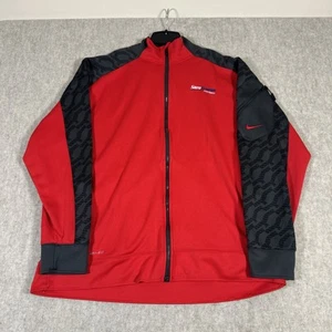 Nike South Alabama Jaguars 3XL Red Full Zip Long Sleeve Lightweight Jacket - Picture 1 of 8