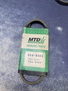 Genuine MTD O.E.M. Mower Drive Belt 954-0483 / 754-0483 - Picture 1 of 1