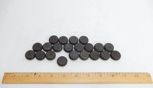 Set 21 sfere in acciaio compresso nuove. Piccoli colli o distanziali 7/8" Dia.. #551 - Foto 1 di 4