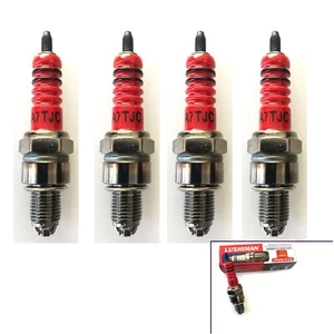 4x A7TC A7TJC Iridium Spark Plug 50cc -150cc GY6 Scooter ATV Dirt Bike fit Honda - Picture 1 of 1