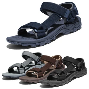 US Men Athletic Sandals Open Toe Hiking Adventure Sports Sandals Size 6.5-13 - Picture 1 of 15