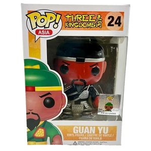 Funko POP! Asia Three Kingdoms Guan Yu Black and Gold #24 SDCC Exclusive - Picture 1 of 6