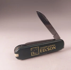 SOUTHERN CALIFORNIA EDISON Logo Victorinox Swiss Army Classic SD OD Green  - Picture 1 of 5