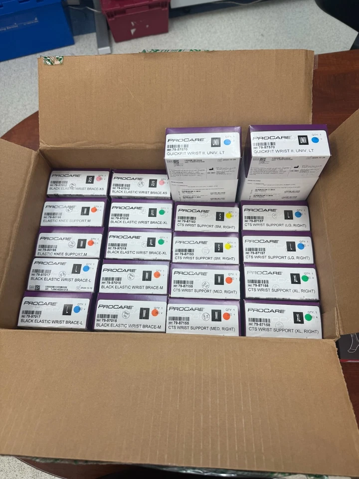 Donjoy & Procare Braces Planogram Lot NEW ***MUST SELL NEW !!!  FREE SHIPPING - Image 1 of 3