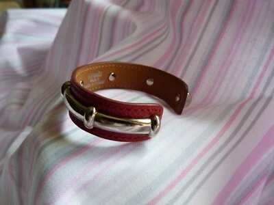 HERMES BRACELET JONC OUVERT MODELE AGATHA    - Photo 1/4