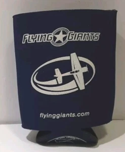Flying Giant Uncle Tony Enterprise Blue Foam Drink Can Beverage Cooler Insulator - Picture 1 of 5