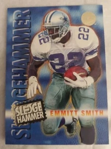 1996 Ultra #9 Emmitt Smith Vorschlaghammer Dallas Cowboys NM - Bild 1 von 2