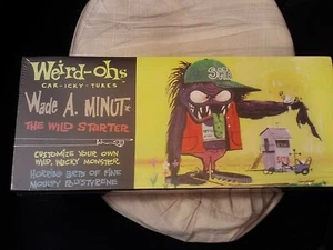 HAWK~WEIRD OHS~WADE A. MINUT~CAR-ICKY-TURES~PLASTIC CHARACTER MODEL KIT~NIB - Picture 1 of 3
