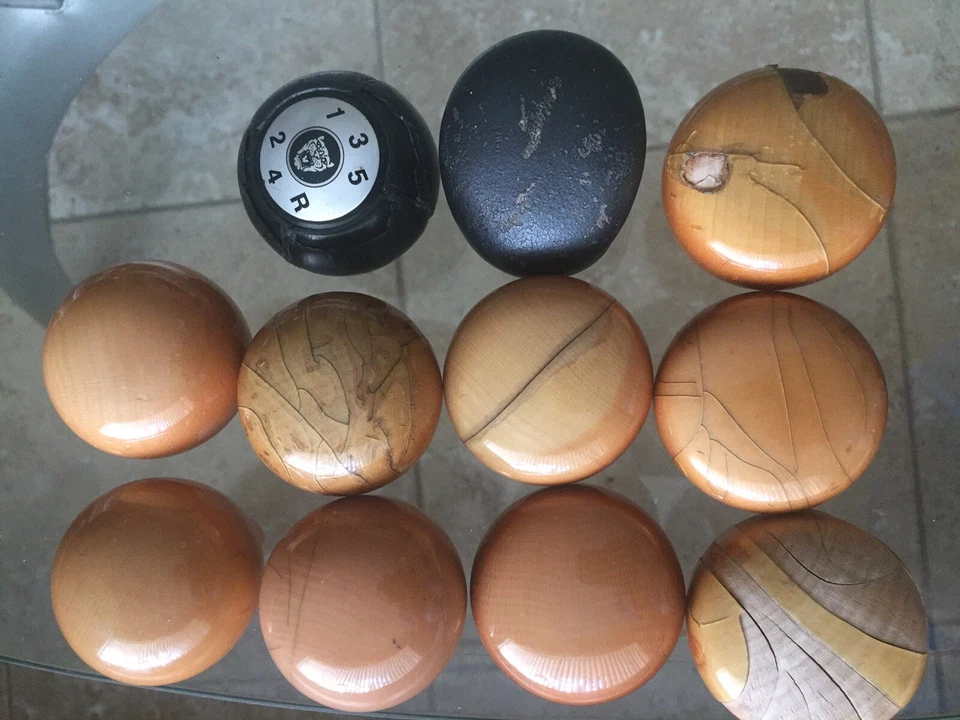 Lote de 11-2000-2009 Jaguar XJ8 XK8 S-Type X-Type madera palanca de cambios perilla Foto 1 de 1