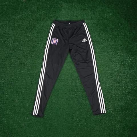 Chicago Fire MLS Adidas Men's Black Performance Training Pants Cover