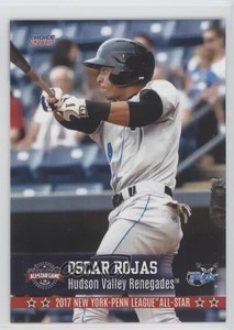 2017 Choice New York-Penn League All-Stars Oscar Rojas #19