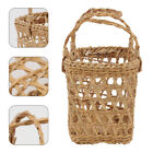  Straw Basket Organizers Baskets Small Hamper Handwoven Food