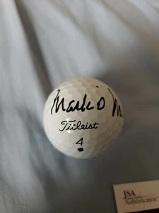 Mark O'Meara tournament game used golf ball Titleist 4 signed JSA COA Q39878 PGA - Picture 1 of 7