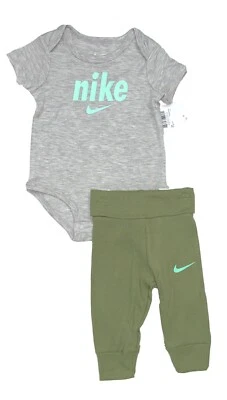 Nike Baby Girl Jogger Sets or Legging Sets with Bodysuits 2-3PC Sets; Szs 3M-18M - Image 1 of 4