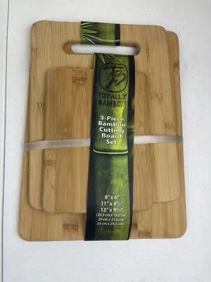 Totally Bamboo 3-Piece Kitchen Cutting Board Set Bamboo Wood - Image 1 of 3