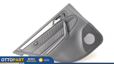 Panel de puerta interior trasero izquierdo Mercedes W203 C32 C55 AMG 2002-2007 negro OEM Foto 1 de 4