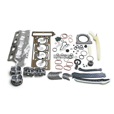 4Set Engine Overhaul Rebuild Timing Fit For 2.0T Mercedes Benz A2700302017+0.50 - Image 1 of 4