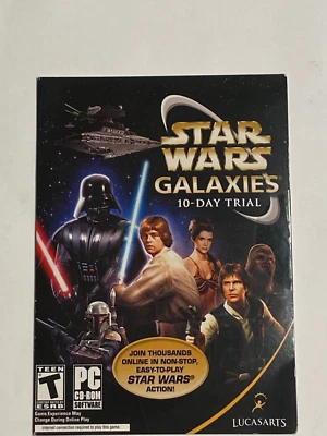 Star Wars Galaxies 10 Day Trial NOT FOR RESALE Sealed Promo Disc PC CD-ROM 2006 - Image 1 of 4