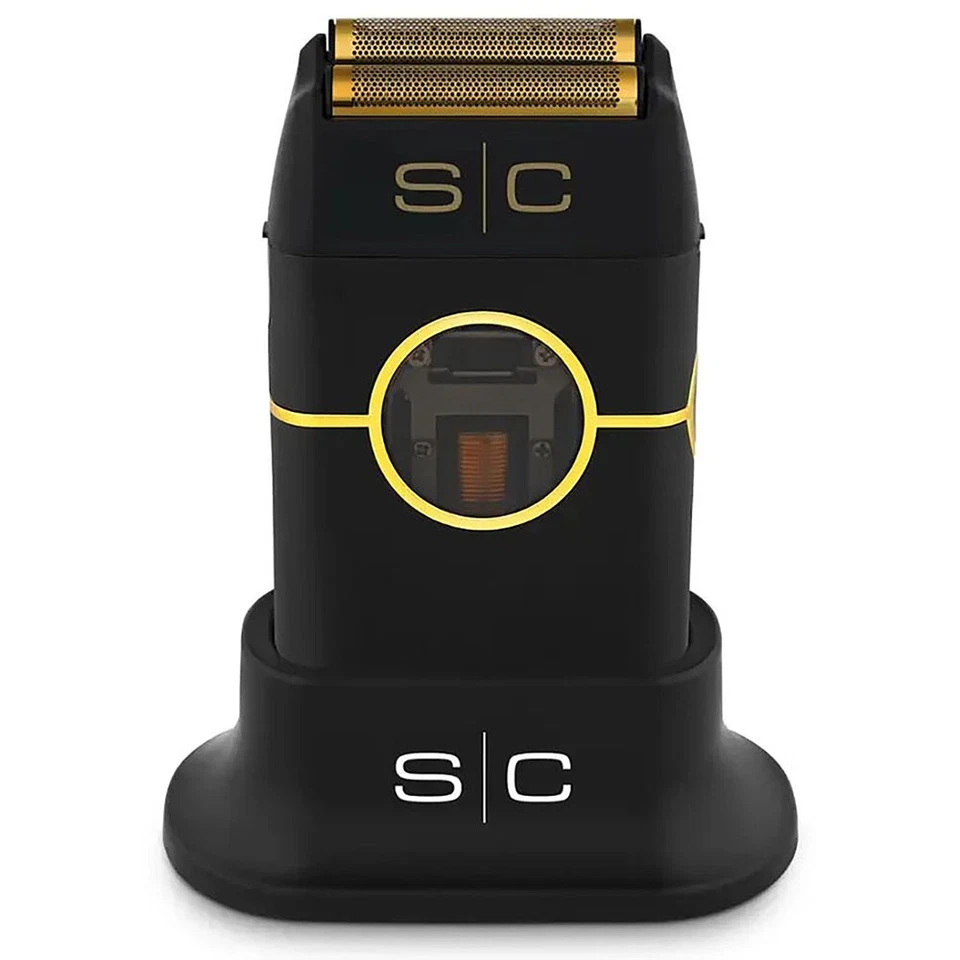 StyleCraft Pro Metal Edition Instinct Shaver Vector Motor Black SC807B Barber