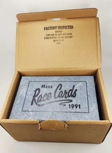 Juego completo de 240 cartas NASCAR 1991 MAXX Race Cards + 20 "tarjetas Winston" - Imagen 1 de 9
