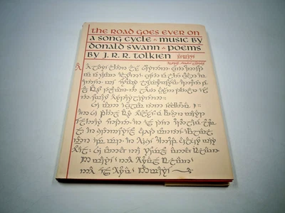 The Road Goes Ever On J.R.R. Tolkien,  Donald Swann 1st Ed 3rd Prt 1967 HC VGood - Imagem 1 de 4