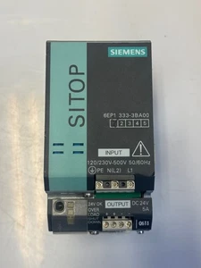 Siemens 6EP1333-3BA00 SITOP PSU200M 5A 1/2 ph Power Supply **GUARANTEED** - Picture 1 of 2