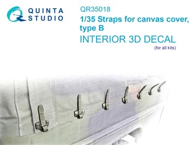 Cinturini Quinta Studio 1/35 per copertura tela, tipo B - Immagine 1 di 4