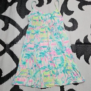 Lilly Pulitzer Luxletic Adeli Perfect Match Meryl Tennis Dress XS UPF Tank EUC - Picture 1 of 9