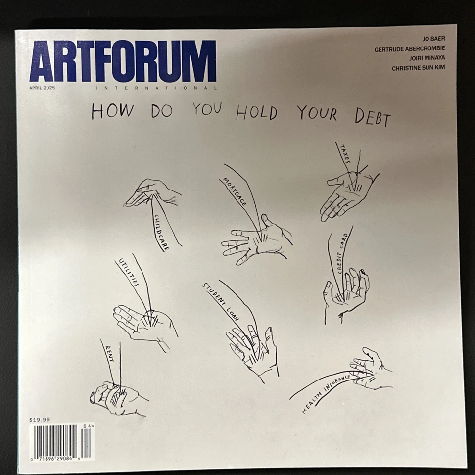 ArtForum International Magazine April 2025 Vol 63 No 8 - Image 1 of 1