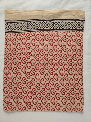 Pareo indio algodón bloque a mano estampado floral mujer envoltura larga bufanda pareo Foto 1 de 4