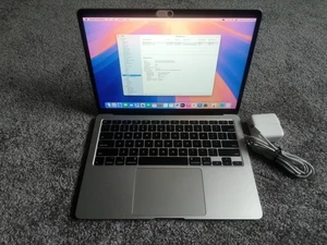 Apple MacBook Air A2179 13.3'' 256GB SSD 8GB Ram Laptop - Silver 2020 READ - Afbeelding 1 van 17