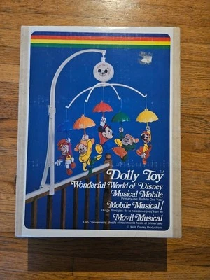 Dolly Toys (Wonderful World of Disney: Musical Crib Mobile) 1980s Mickey Mouse - Image 1 of 4