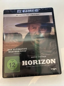 Horizon 4k UHD (Blu-ray) Kevin Costner Sam Worthington, German Import, Sealed. - Imagen 1 de 2