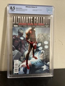 Marvel Ultimate Fallout No. 4, 1st Print, CBCS 8.5 Graded Miles Morales 2011 - Picture 1 of 3
